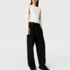 Cape-Sleeve Cut-Out Satin Top Cape-Sleeve Cut-Out Satin Top