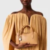 Cape-Sleeve Strapless Pleated Crepe Dress Cape-Sleeve Strapless Pleated Crepe Dress