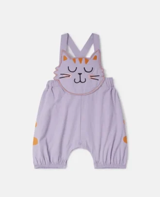 Cat Graphic Dungarees Cat Graphic Dungarees
