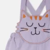 Cat Graphic Dungarees Cat Graphic Dungarees