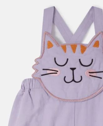 Cat Graphic Dungarees Cat Graphic Dungarees