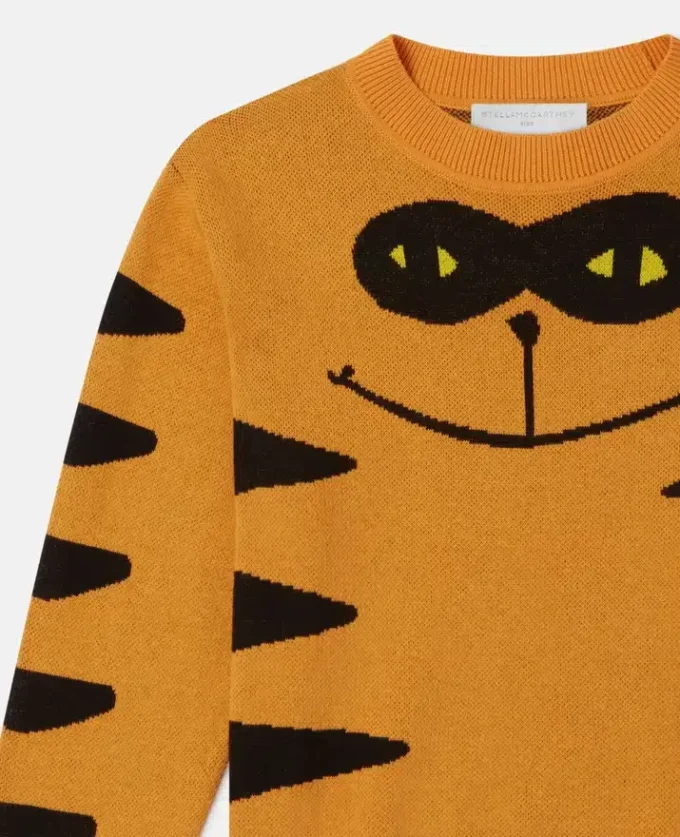 Cat Graphic Knitted Sweater Cat Graphic Knitted Sweater
