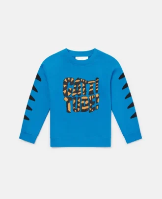 Cat Graphic Sweatshirt
