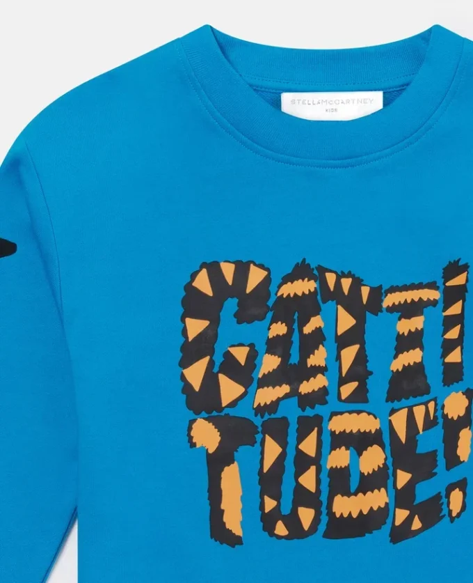 Cat Graphic Sweatshirt Cat Graphic Sweatshirt