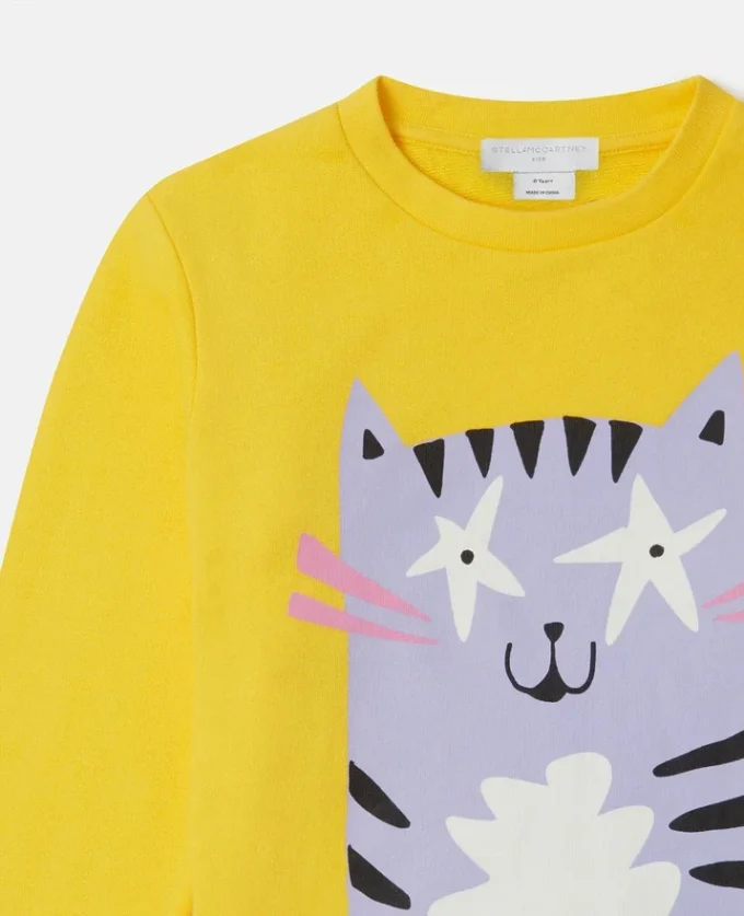 Cat Graphic Sweatshirt Cat Graphic Sweatshirt