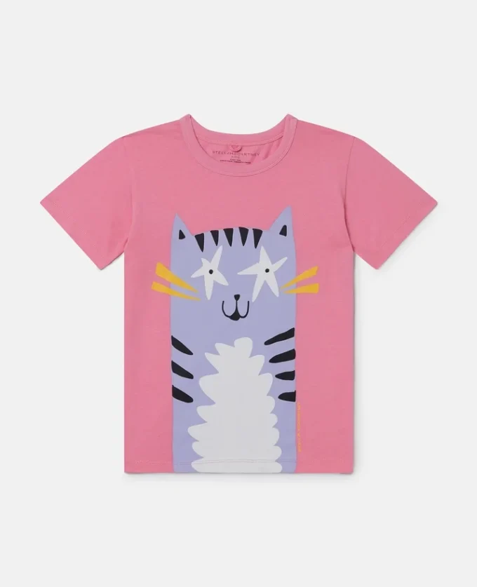 Cat Graphic T-Shirt Cat Graphic T-Shirt