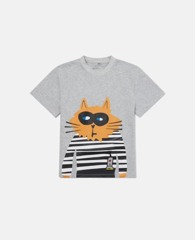 Cat Graphic T-Shirt Cat Graphic T-Shirt