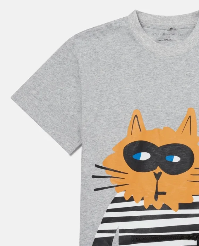 Cat Graphic T-Shirt Cat Graphic T-Shirt