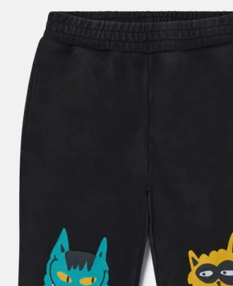 Cats Graphic Sweatpants