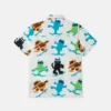 Cats Print Short-Sleeve Shirt Cats Print Short-Sleeve Shirt