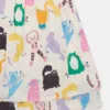 Cats Print Sleeveless Dress
