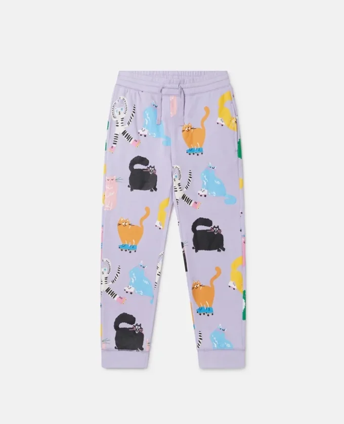 Cats Print Sweatpants Cats Print Sweatpants