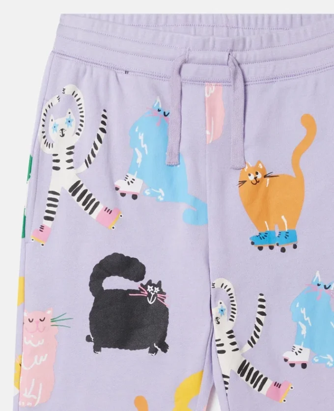 Cats Print Sweatpants Cats Print Sweatpants