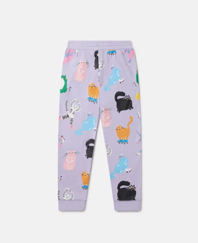 Cats Print Sweatpants Cats Print Sweatpants