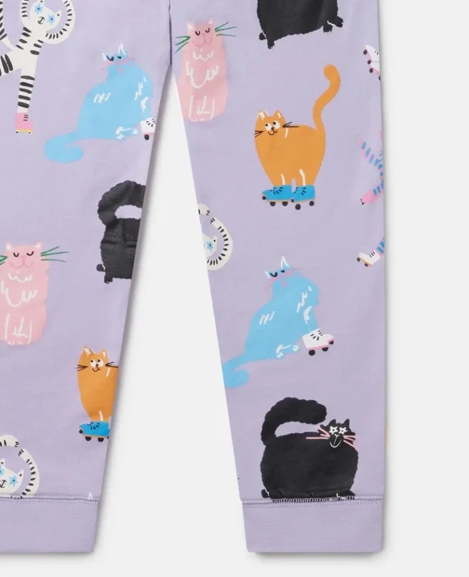Cats Print Sweatpants Cats Print Sweatpants