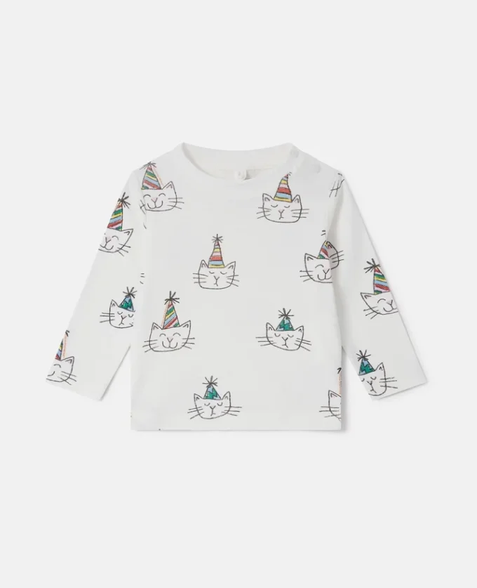Cats Print Sweatshirt Cats Print Sweatshirt