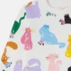 Cats Print Sweatshirt Cats Print Sweatshirt
