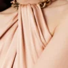 Chain Halterneck Satin Maxi Dress Chain Halterneck Satin Maxi Dress