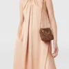 Chain Halterneck Satin Maxi Dress Chain Halterneck Satin Maxi Dress