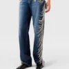 Chain Tassel Straight-Leg Denim Jeans Chain Tassel Straight-Leg Denim Jeans