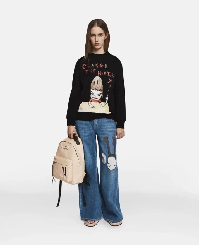 Change the History Cotton Sweatshirt Change the History Cotton Sweatshirt
