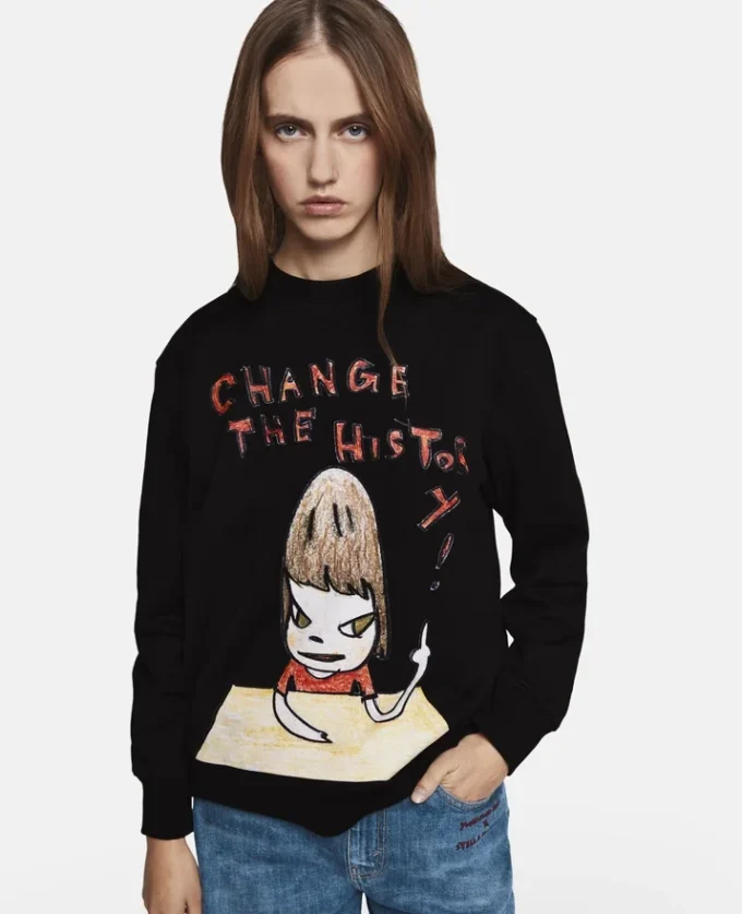 Change the History Cotton Sweatshirt Change the History Cotton Sweatshirt