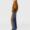 Boxy Collared Bomber Jacket Boxy Collared Bomber Jacket
