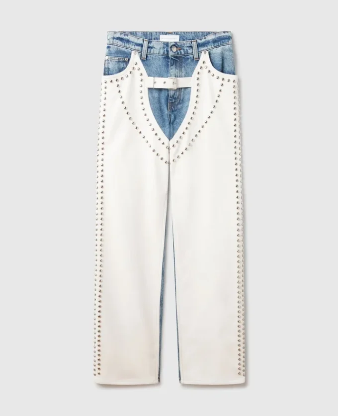 Chaps Studded Straight-Leg Jeans Chaps Studded Straight-Leg Jeans