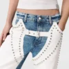 Chaps Studded Straight-Leg Jeans Chaps Studded Straight-Leg Jeans