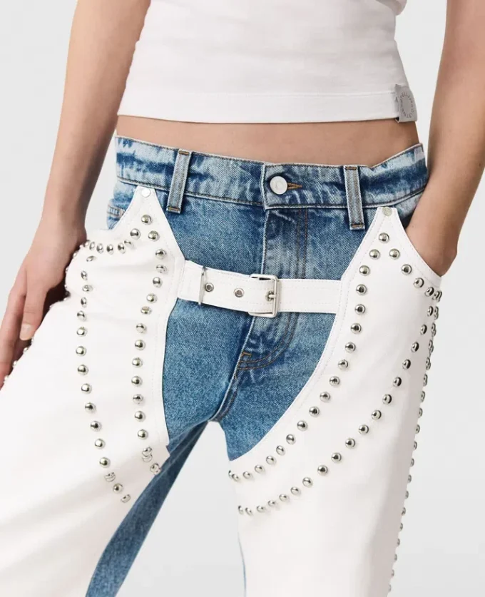 Chaps Studded Straight-Leg Jeans Chaps Studded Straight-Leg Jeans