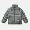 Check Lining High-Neck Puffer Coat Check Lining High-Neck Puffer Coat