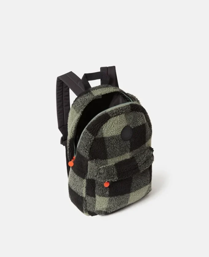 Check Print Backpack Check Print Backpack
