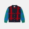 Checked Cardigan Checked Cardigan