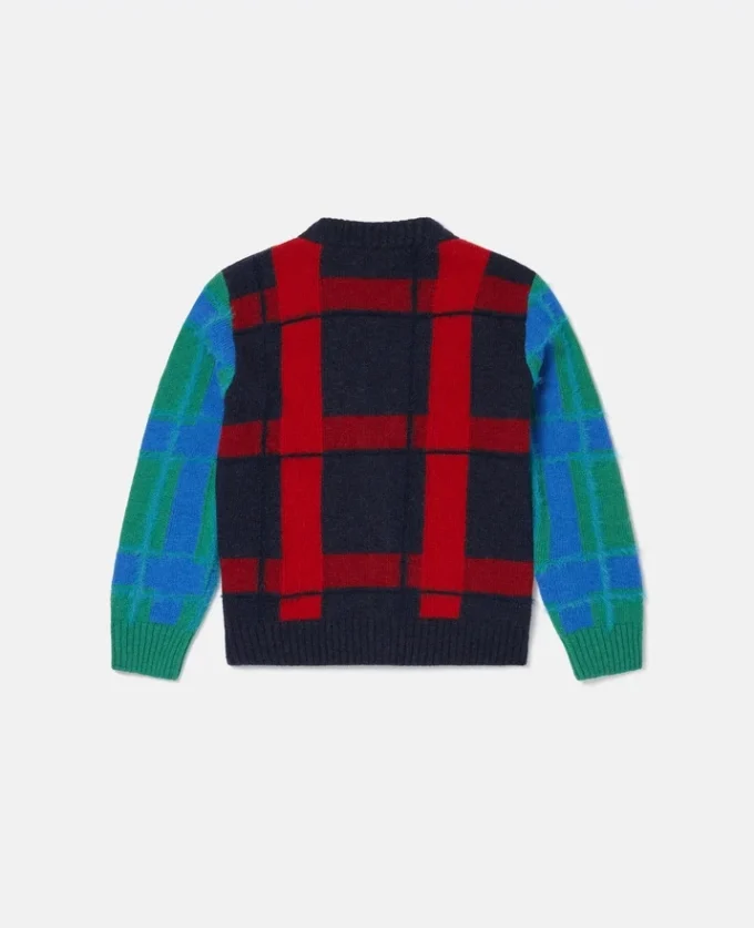 Checked Cardigan Checked Cardigan