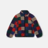 Checkerboard Fleece Zip Jacket Checkerboard Fleece Zip Jacket