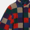 Checkerboard Fleece Zip Jacket Checkerboard Fleece Zip Jacket