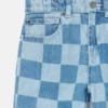 Checkerboard Print Jeans Checkerboard Print Jeans