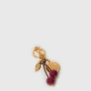 Cherry Charm Medallion Keychain Cherry Charm Medallion Keychain