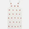 Cherry Embroidered Sleeveless Dress Cherry Embroidered Sleeveless Dress