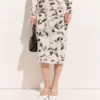 Cherry Print Midi Skirt Cherry Print Midi Skirt
