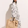Cherry Print Oversized Shirt Cherry Print Oversized Shirt