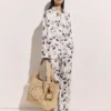 Cherry Print Oversized Shirt Cherry Print Oversized Shirt
