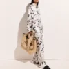 Cherry Print Oversized Trousers Cherry Print Oversized Trousers
