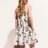 Cherry Print Sleeveless Mini Dress Cherry Print Sleeveless Mini Dress