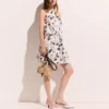 Cherry Print Sleeveless Mini Dress Cherry Print Sleeveless Mini Dress