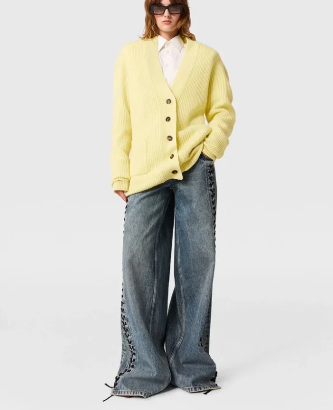 Chunky Knit V-Neck Cardigan Chunky Knit V-Neck Cardigan