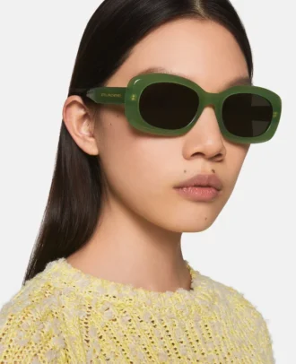 Chunky Oval Sunglasses