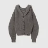 Chunky Ribbed Hooded Cardigan Chunky Ribbed Hooded Cardigan