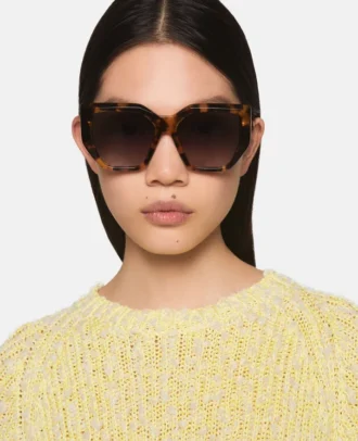 Chunky Square Cat-Eye Sunglasses