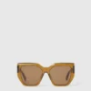 Chunky Square Cat-Eye Sunglasses Chunky Square Cat-Eye Sunglasses